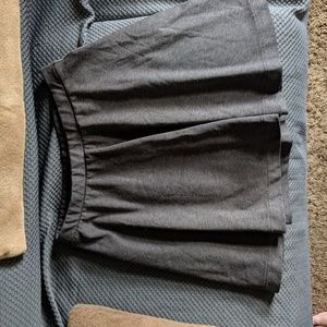 Grey circle skirt